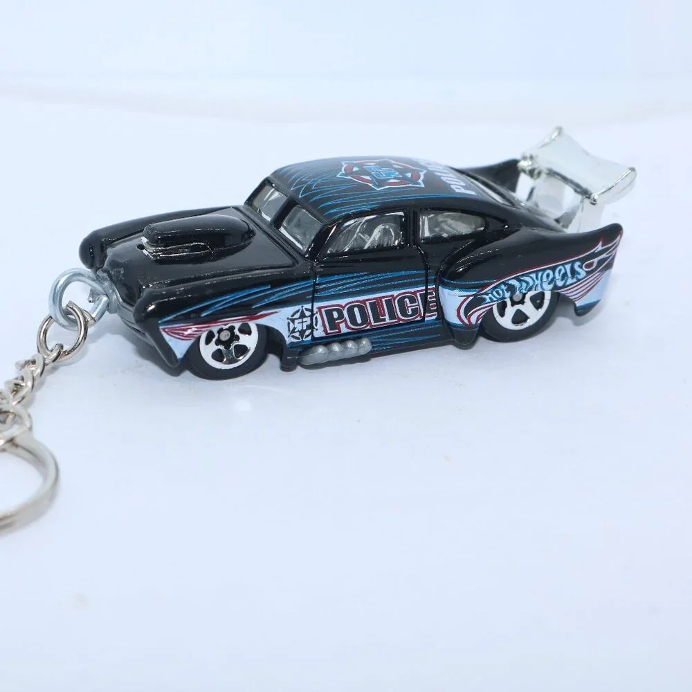 Hot Wheels 2001 Jaded Police version custom keychain 1/64 scale
